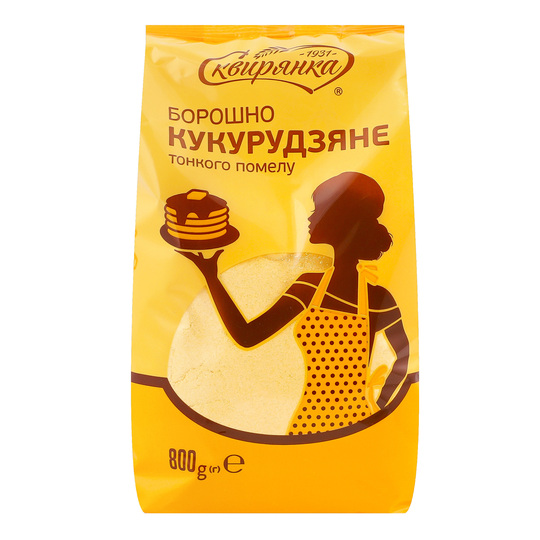 Борошно кукурудзяне Сквирянка 800г м/у
