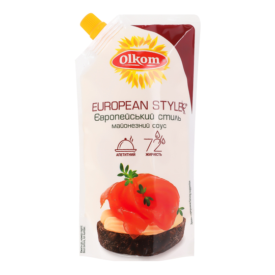 Майонез Європейський 72% Олком 295г