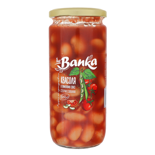Квасоля в томат.соусі the Banka 500г