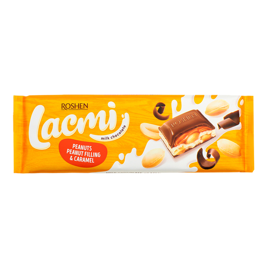 Шоколад мол.з карам.арах.нач.Lacmi 295г
