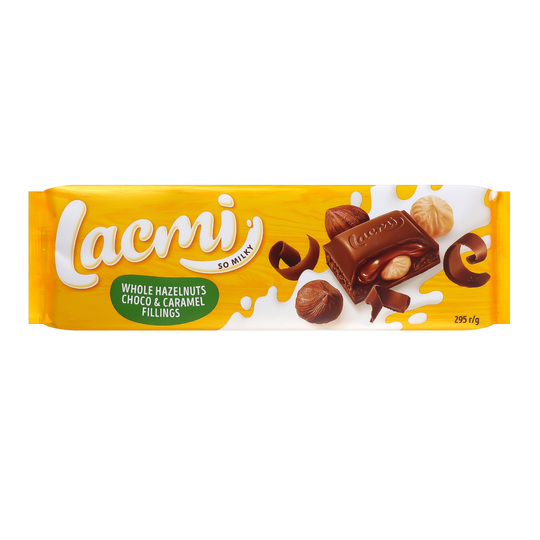 Шоколад мол.шок.карам.нач.Lacmi 295г
