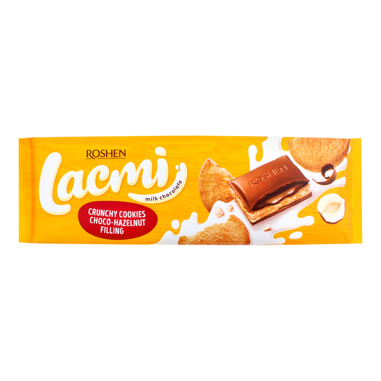 Шоколад мол.з печивом Lacmi 265г