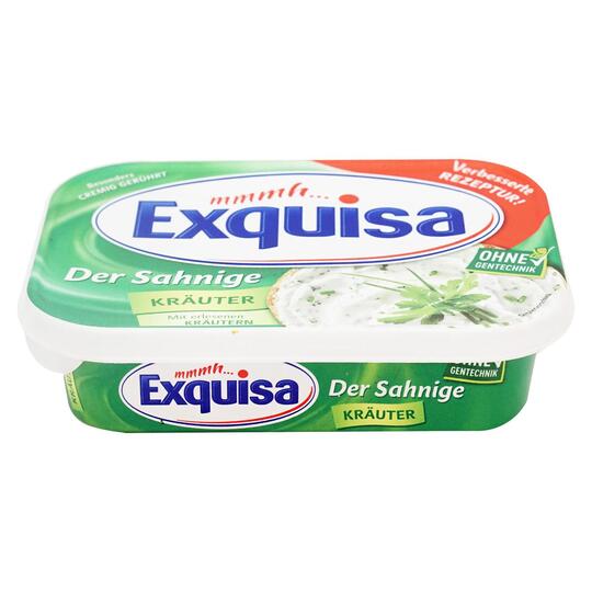 Крем-сир 66%Exquisa верш. з травами 200г