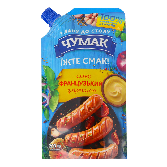 Соус Чумак Франц.гірч.д/п 200г