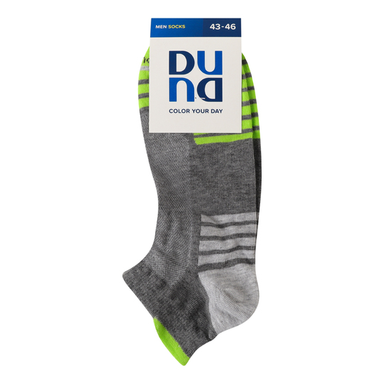 Шкарпетки ч.спорт Duna 7014 р.27-29 сір.