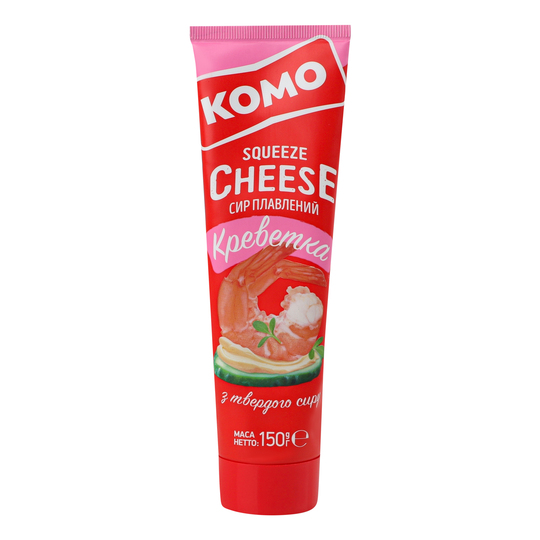 Сир пл.50% Креветка Комо тюбик 150г
