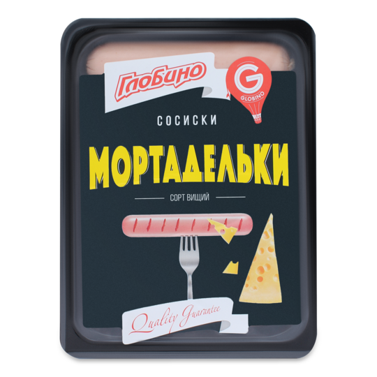 Сосиски Мортадельки в/с Глобино 275гр