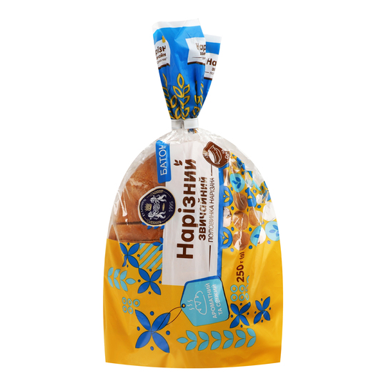 Батон нарізний пол.нар.Кулиничи 250г