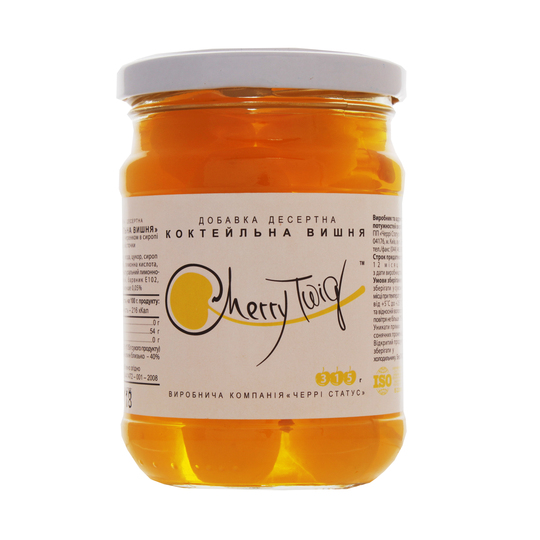 Вишня кокт.жовта б/к Cherry Twig 315г