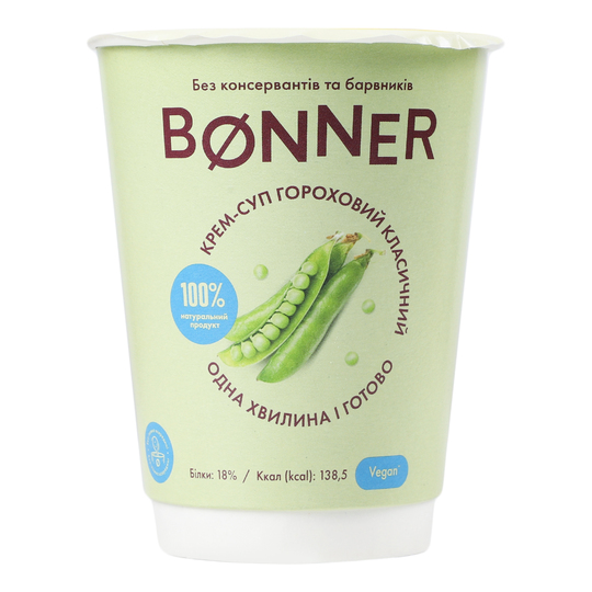 Крем-суп гороховий кл.Bonner 50г