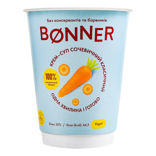 Крем-суп сочевичний кл.Bonner 50г