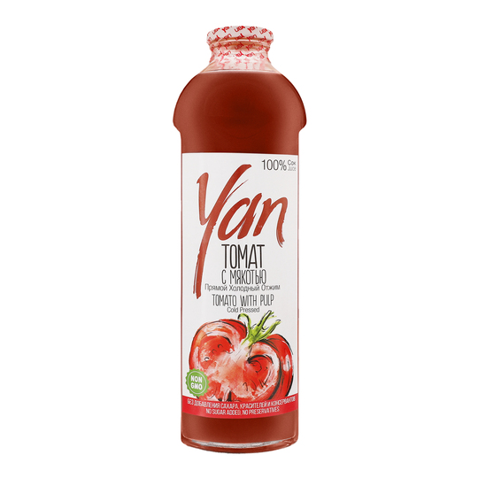 Сік YAN томат 0,93л с/пл