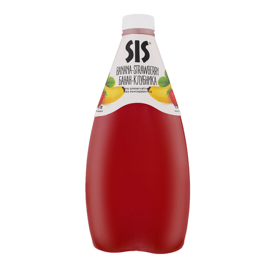 Нектар SIS банан,полуниця 1,6л пет