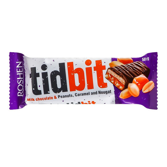 Батончик з карамеллю TidBit 50г