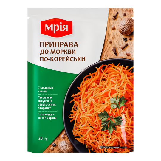 Приправа до моркви по-корейськи 25г