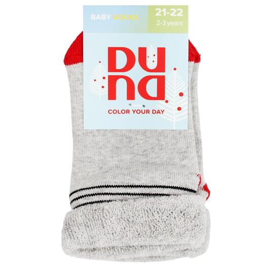 Шкарпетки д.з.сил.Duna4009р.14-16 св-сір