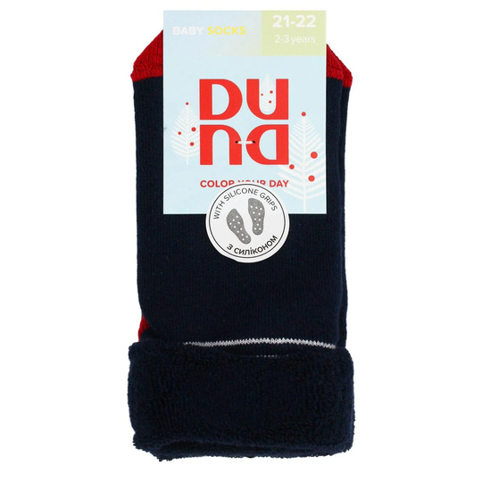 Шкарпетки д.з.сил.Duna4009р.14-16 т-син