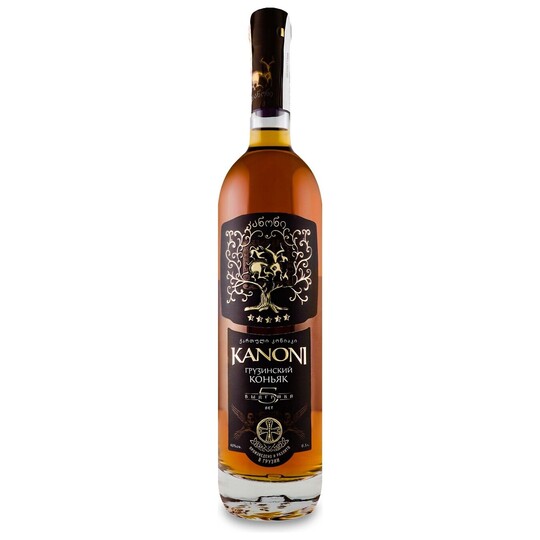 Бренді Kanoni 5*40% 0,5л