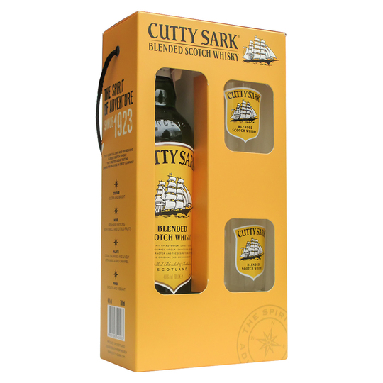Наб.Віскі Cutty Sark Original 40%0,7л+2с