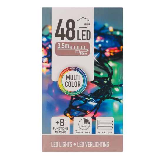 Гірлянда зовн.різнок.батар.KPMN 4,1м