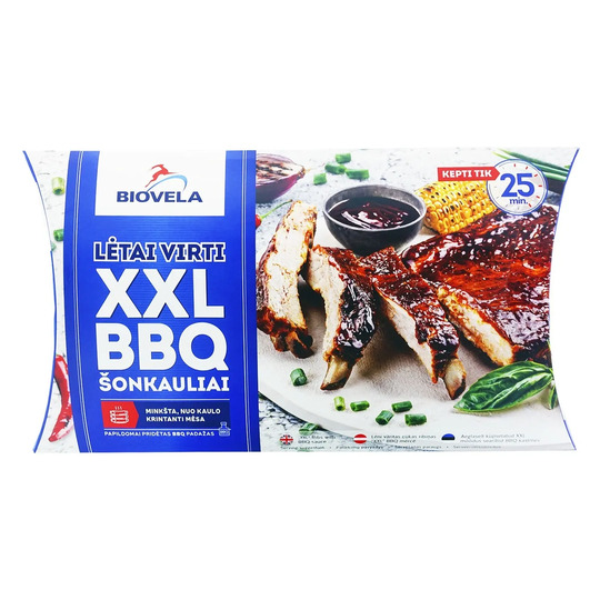 Реберця св.Biovela Slow cook в/у 900гр