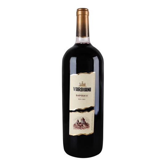 Вино Vardiani Сапераві ч.сух.14% 1,5л