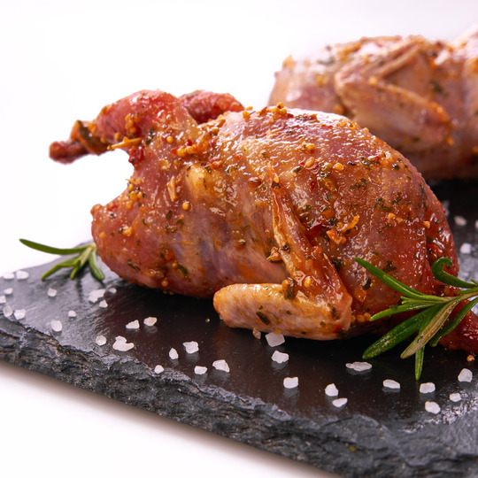 Перепілка з яблуком в маринаді охол.ваг