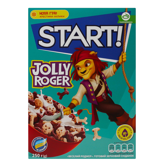 Пластівці Веселий Роджер Start 250г