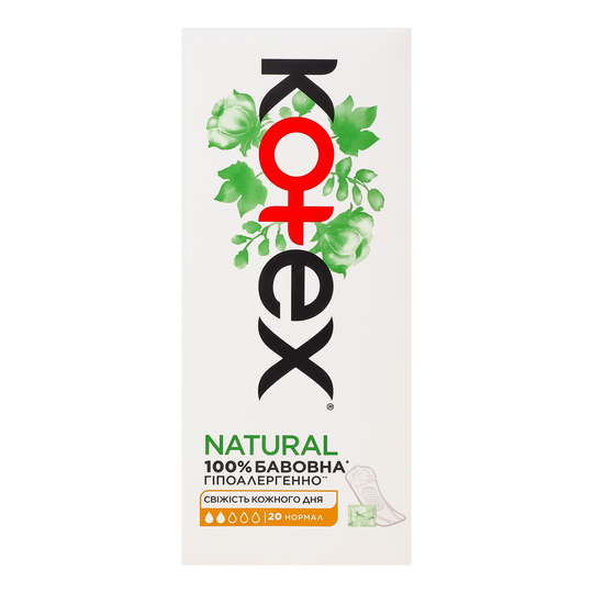 Прокладки щод.Kotex нор.орг.20шт