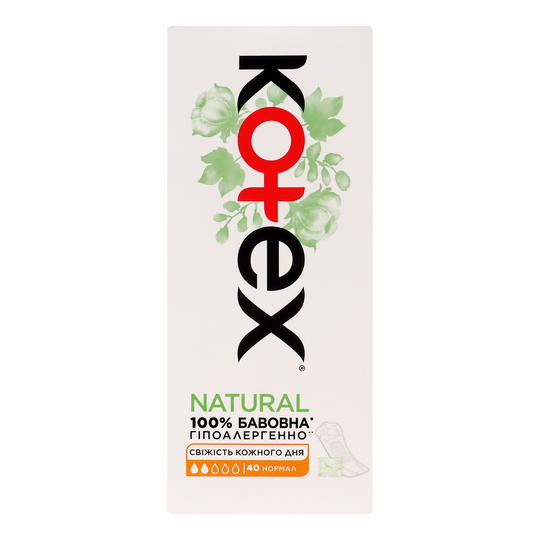 Прокладки щод.Kotex нор.орг.40шт