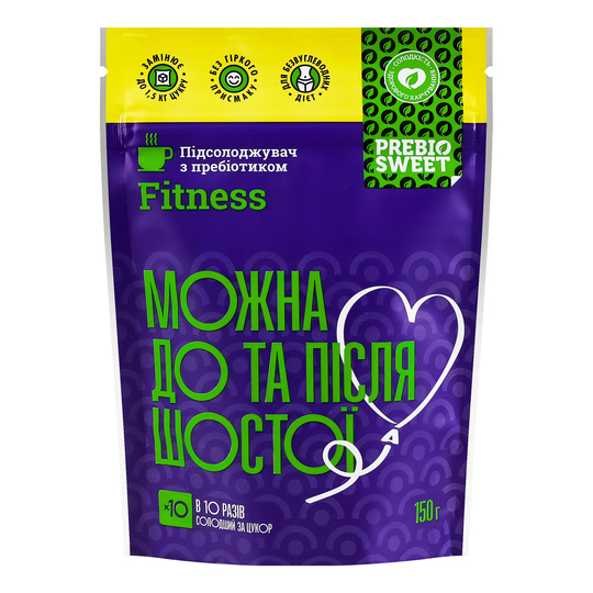 Цукрозамінник Пребіосвіт фітнес 150г
