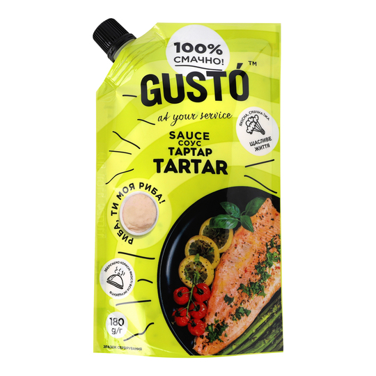 Соус Tartar Gusto д/п 180г
