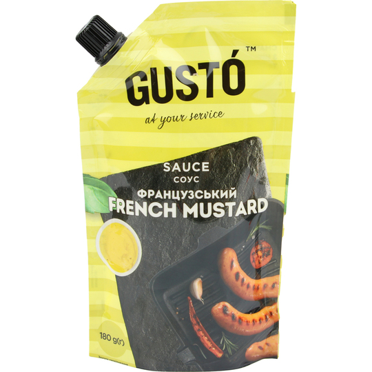 Соус French Mustand Gusto д/п 180г
