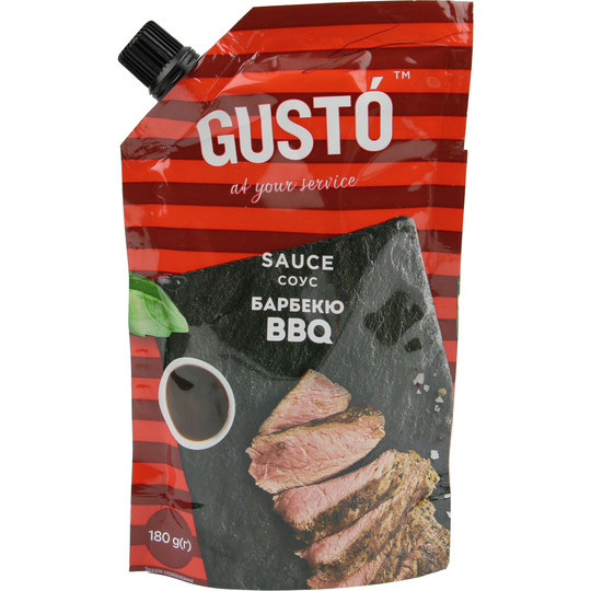 Соус BBQ Gusto д/п 180г