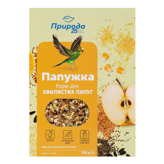 Корм Природа Папужка Енергія 500г