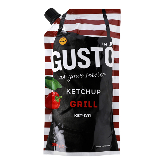 Кетчуп Grill Gusto д/п 250г