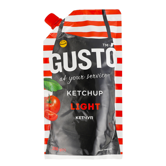Кетчуп Light Gusto д/п 250г