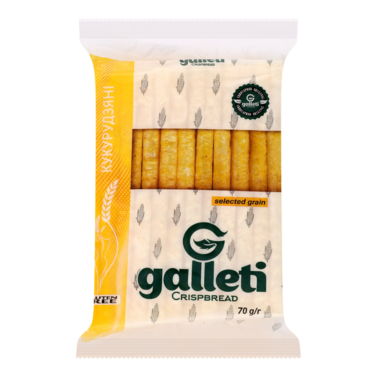 Хлібці Луганці Кукурудзяні Galleti 70г