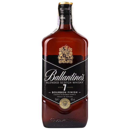 Віскі Ballantines Bourbon 7р.40% 0,7л