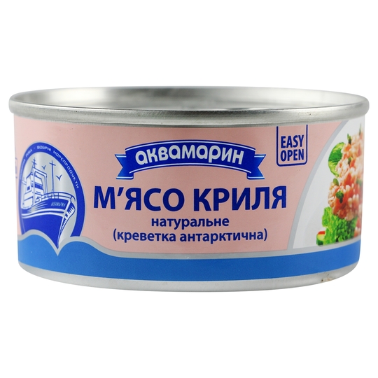 М'ясо криля нат.Аквамарин ключ 185г