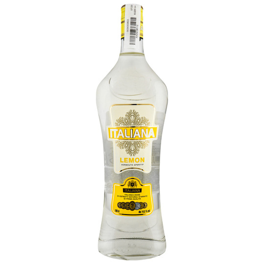 Вермут Italiana Lemon 14,5% 1л