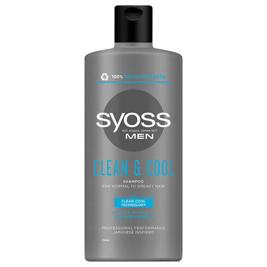 Шампунь Syoss Men Clean&Cool 440 мл