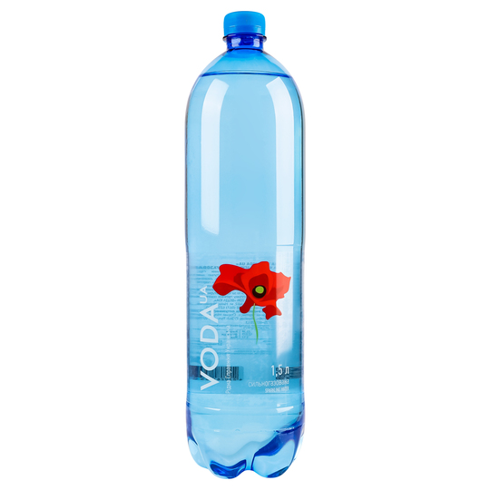 Вода с/газ.Voda UA 1,5л ПЕТ