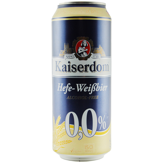 Пиво б/а Kaiserdom Hef.Weis.0,0%0,5л з/б