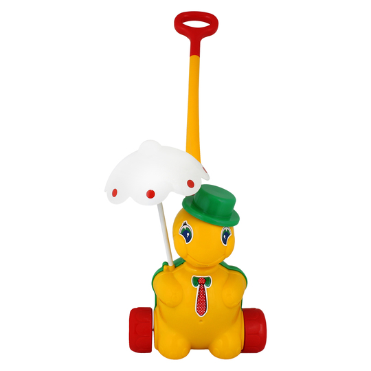 Каталка Черепаха з ручкою Полісся