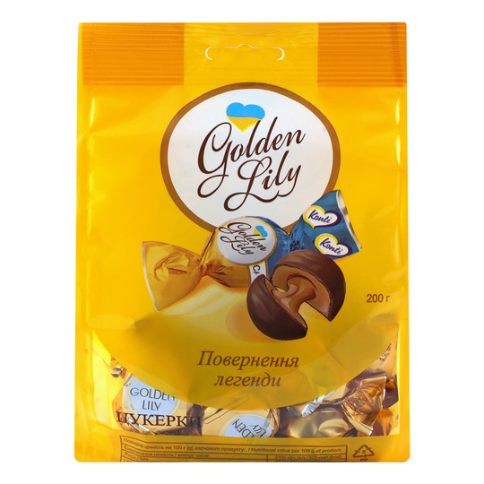 Цукерки Золота Лілія Конті 200г