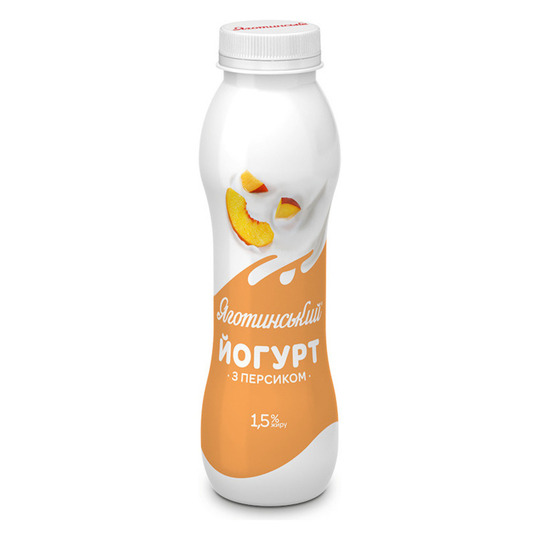 Йогурт пит.1,5% перс.Яготин 270г пл.