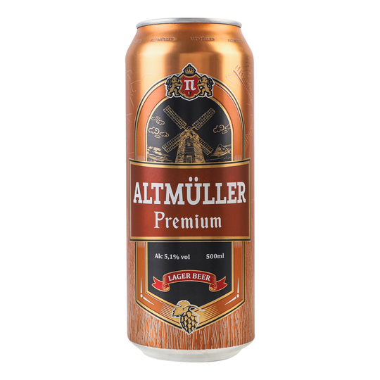 Пиво св.Altmuller Premium 5,1% 0,5л з/б