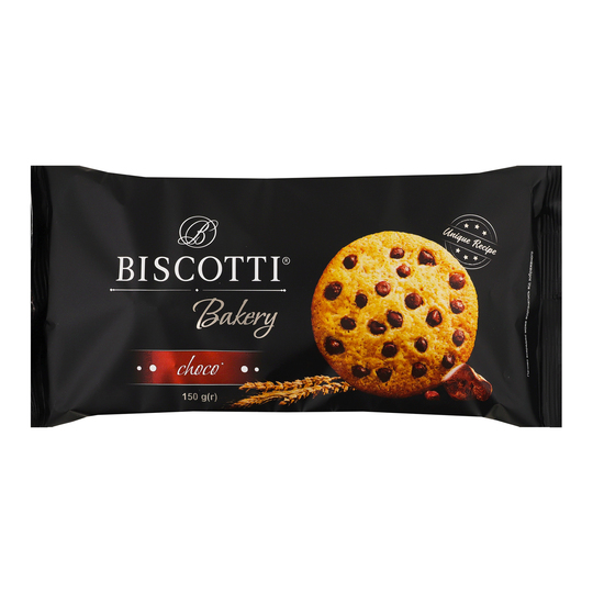Печиво Бейкері зі шм.гл.BISCOTTI 150г