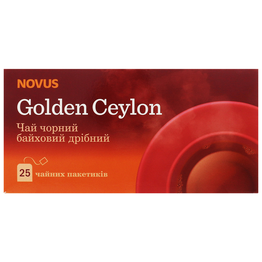 Чай чор.б.Golden Ceylon Novus 25*1 5г